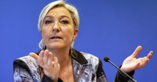 زعيمة اليمين المتطرف في فرنسا مارين لوبان